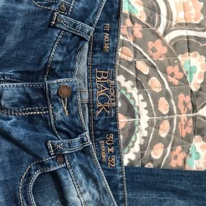 Buckle Black Straight leg jeans fit no. 146